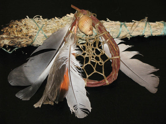 Smudging with White Sage