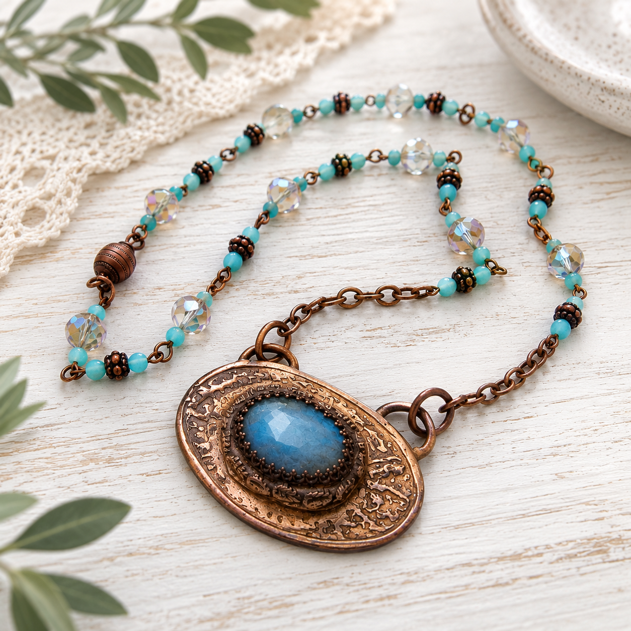 COPPER BRONZE NECKLACES   - Ethical | Handcrafted | Soulful