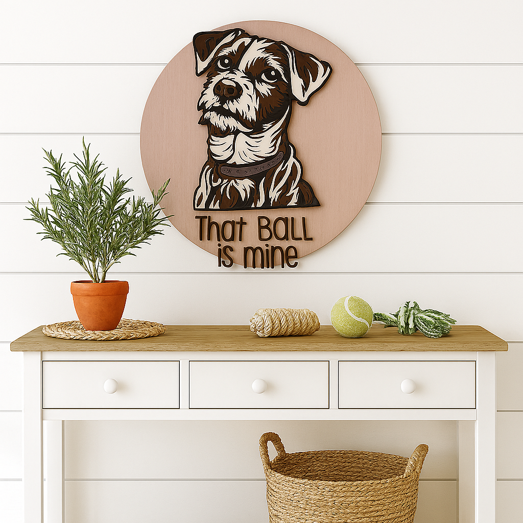 Personalized Jack Russell Terrier Portrait, 3D Dog Wooden Wall Décor – made to order - CosmicDeva